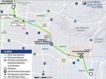 The Authority’s Board of Directors adopted the Shared Passenger Track Alternative A as the preferred alternative in May.