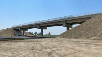 Mountain View grade separation in Fresno County