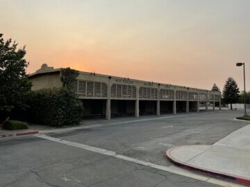 The Historic Fresno Train Depot Pullman Shed.